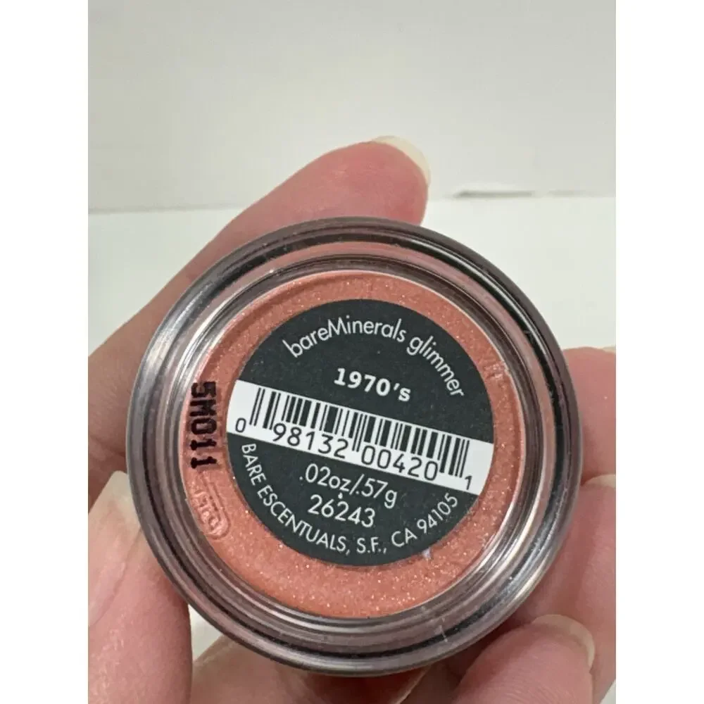 Bare Minerals Eye Shadow Glimmer‎ 1970's .57g .02oz Bareminerals 26243 RARE